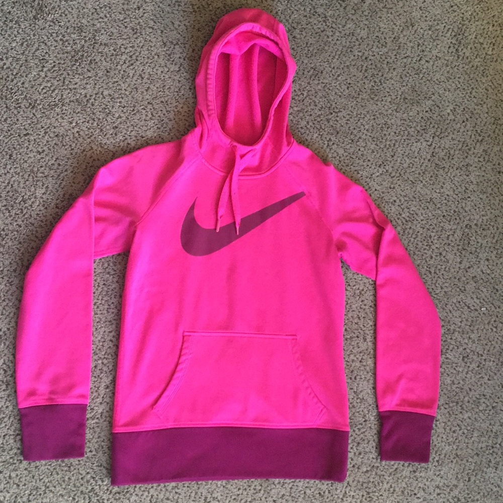 Pink Nike Therma-Fit Hoodie